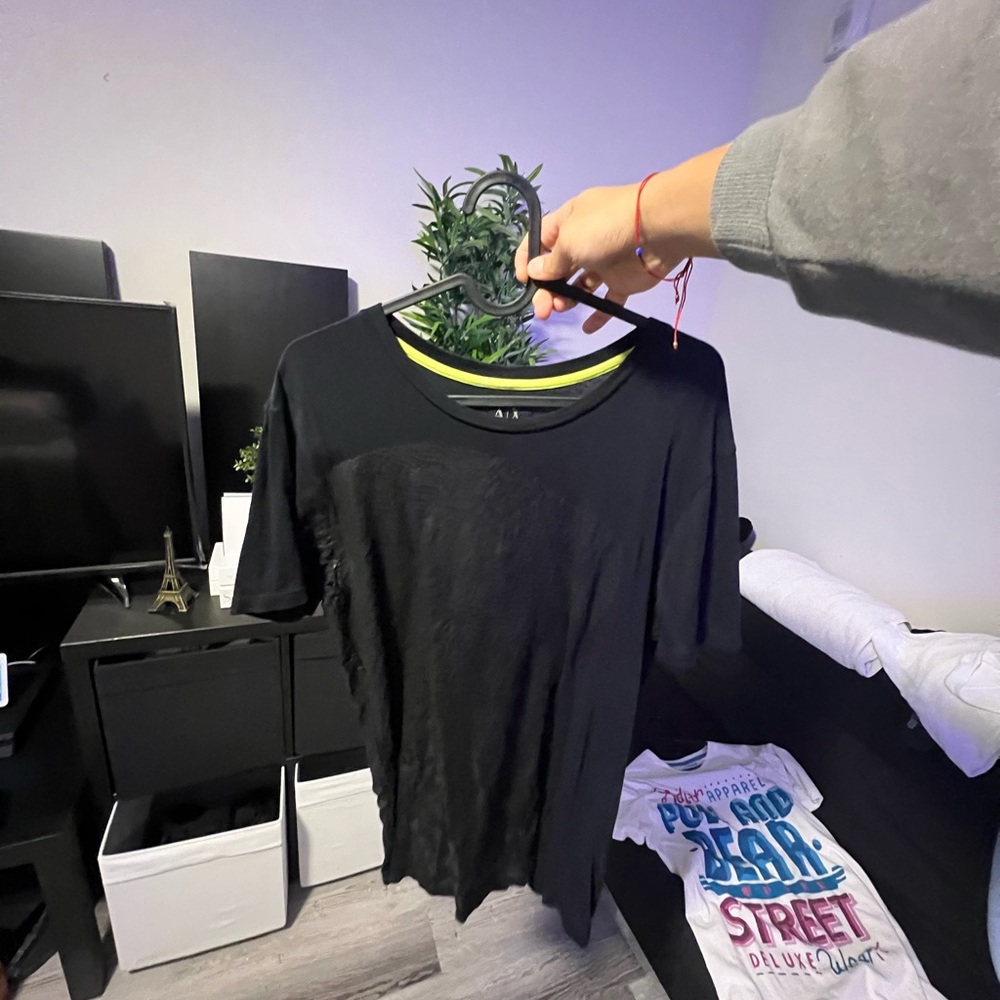 Black Armani tshirt